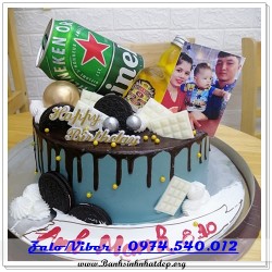 Mẫu Bánh Sinh Nhật Đẹp - A396